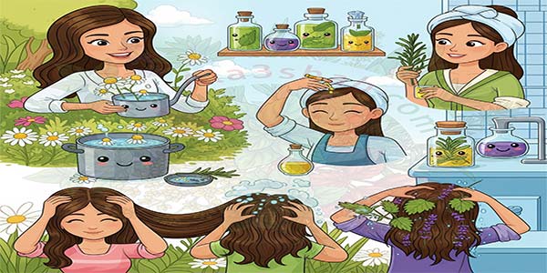 افضل اعشاب للشعر الصحي واللامع دليلك لتغذية شعرك من الجذور للأطراف