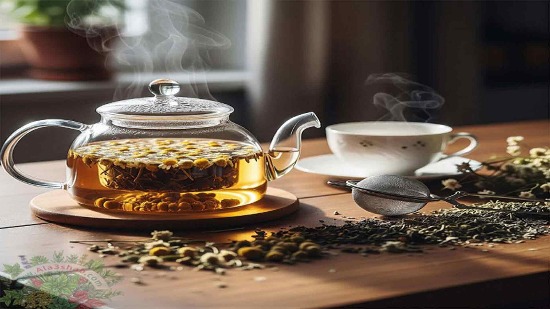 متعة تحضير شاي الاعشاب في البيت بخطوات بسيطة تخليك تهدى وتروق
