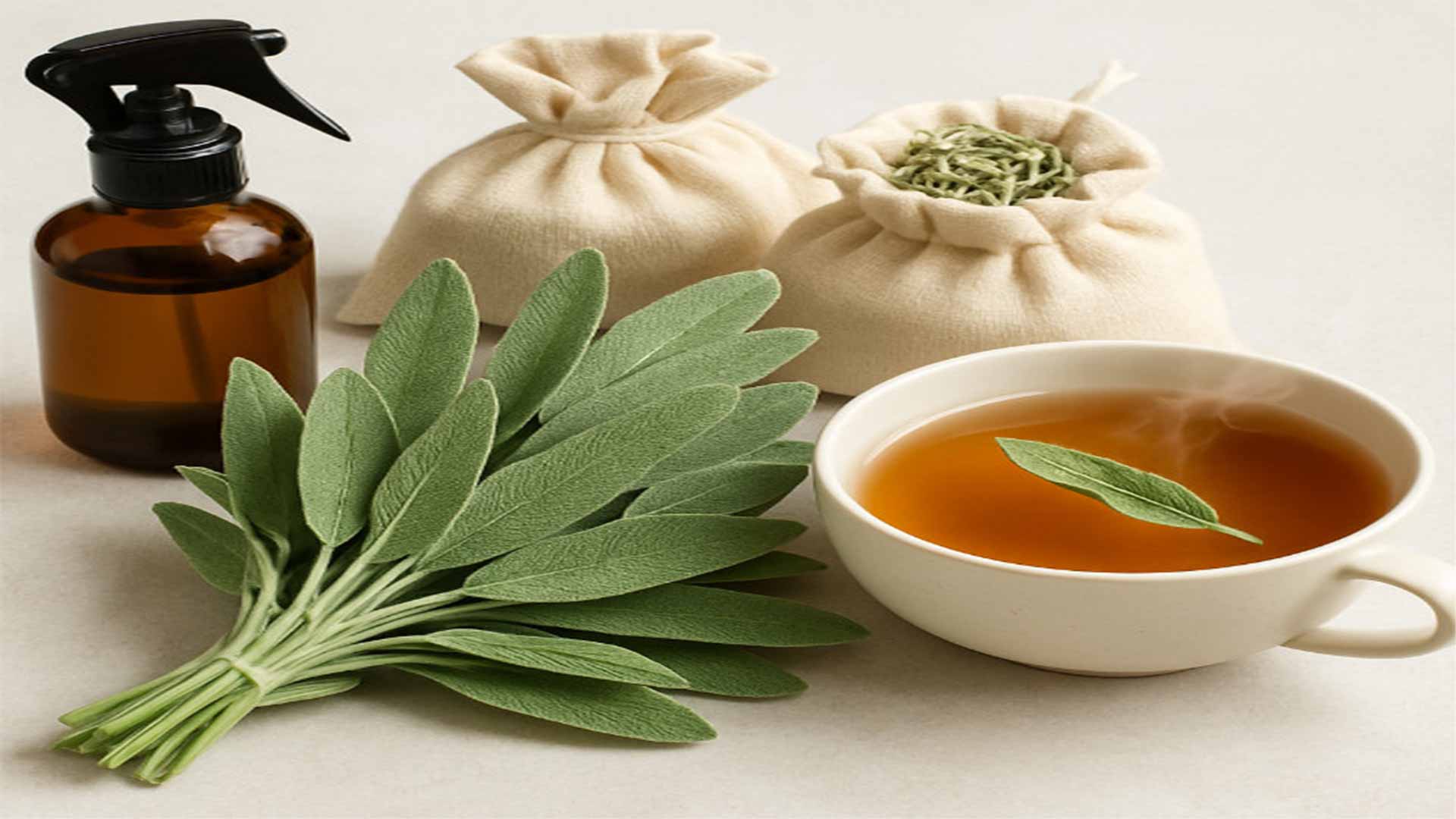 عشبة المرمية استخدامات ووصفات طبيعية بخطوات سهلة