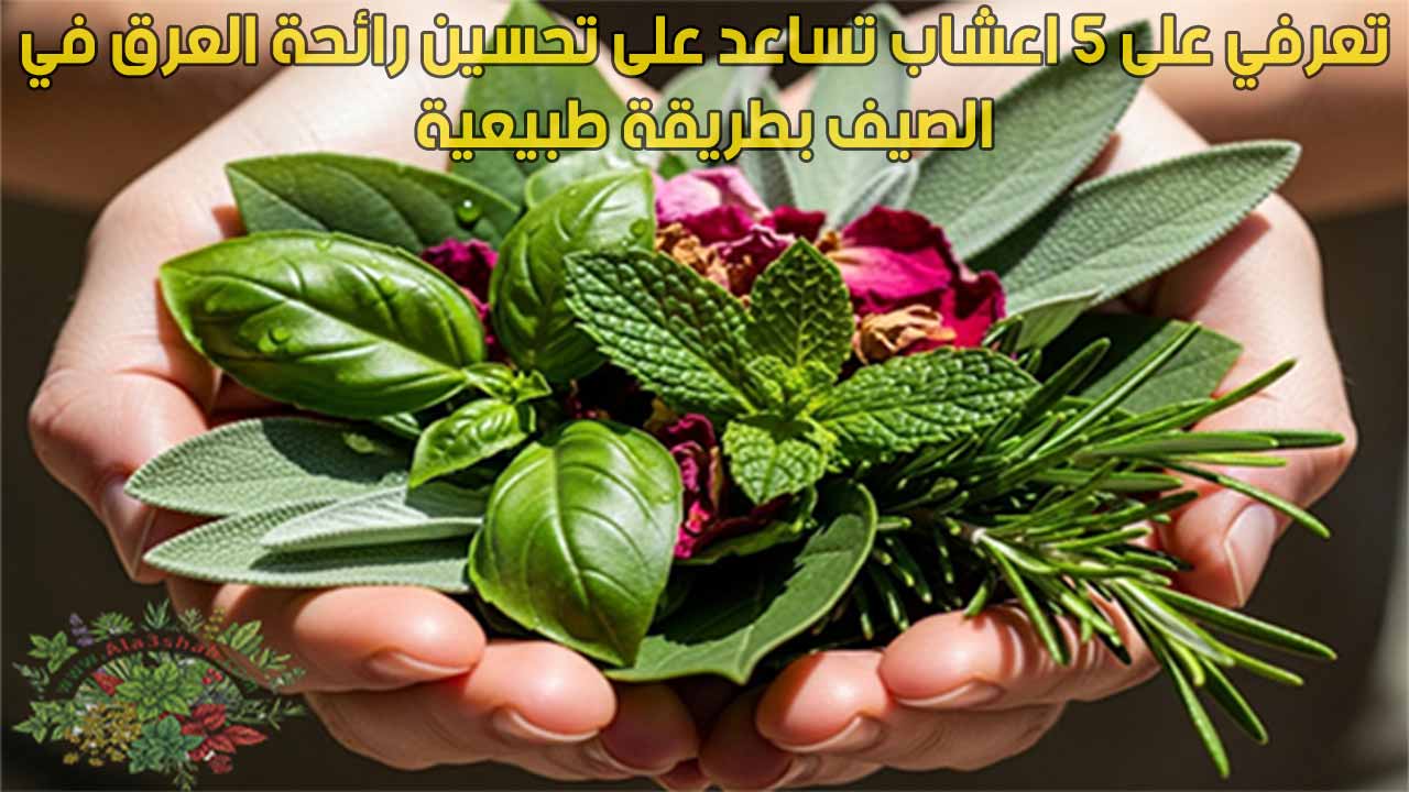 تعرفي على 5 اعشاب تساعد على تحسين رائحة العرق في الصيف بطريقة طبيعية