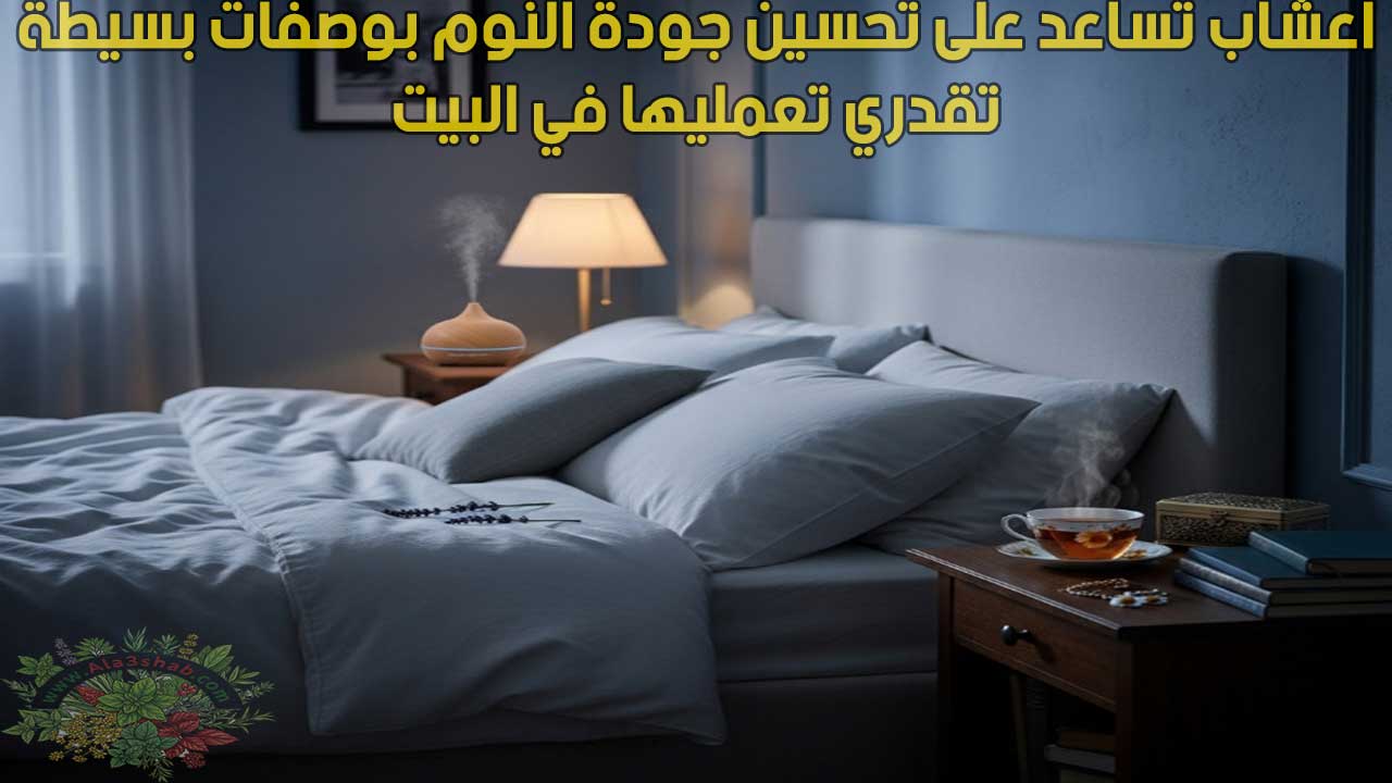 اعشاب تساعد على تحسين جودة النوم بوصفات بسيطة تقدري تعمليها في البيت